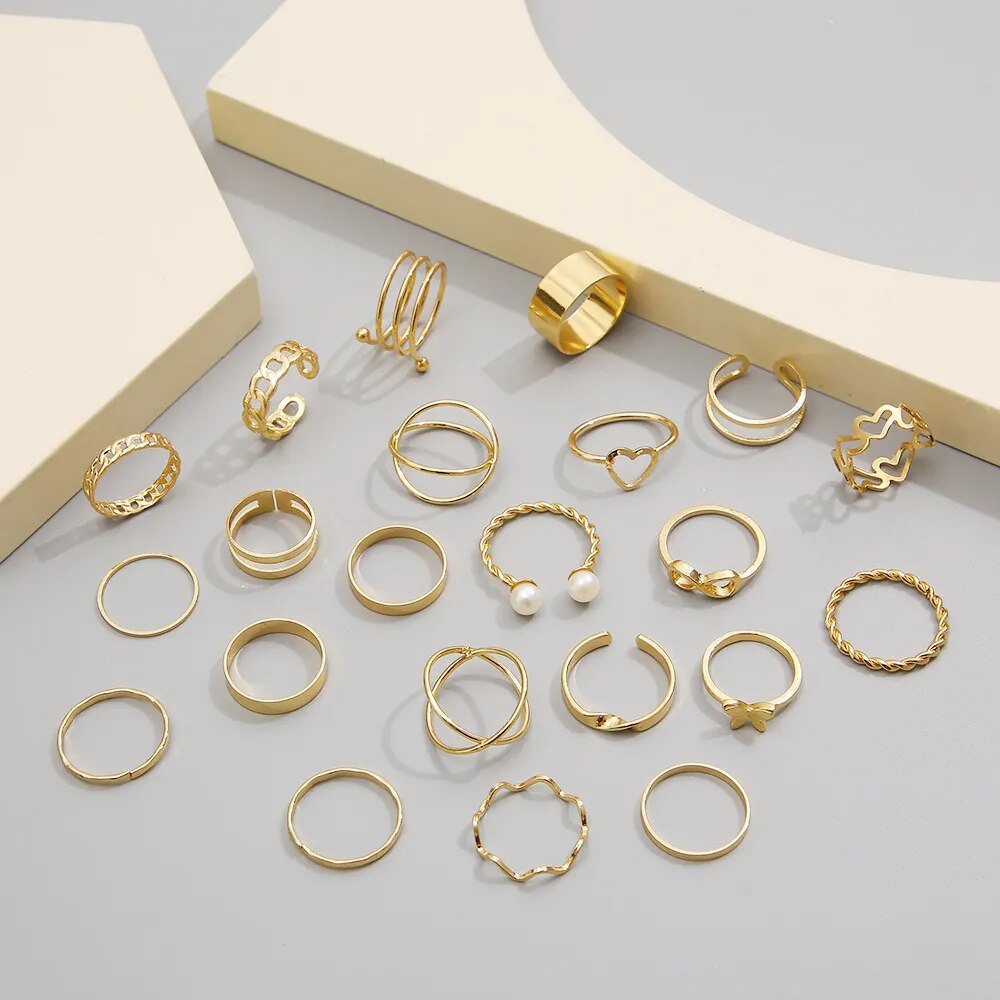 22 Pcs Ring Set