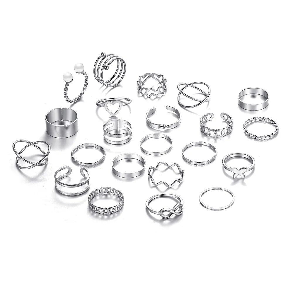 22 Pcs Ring Set